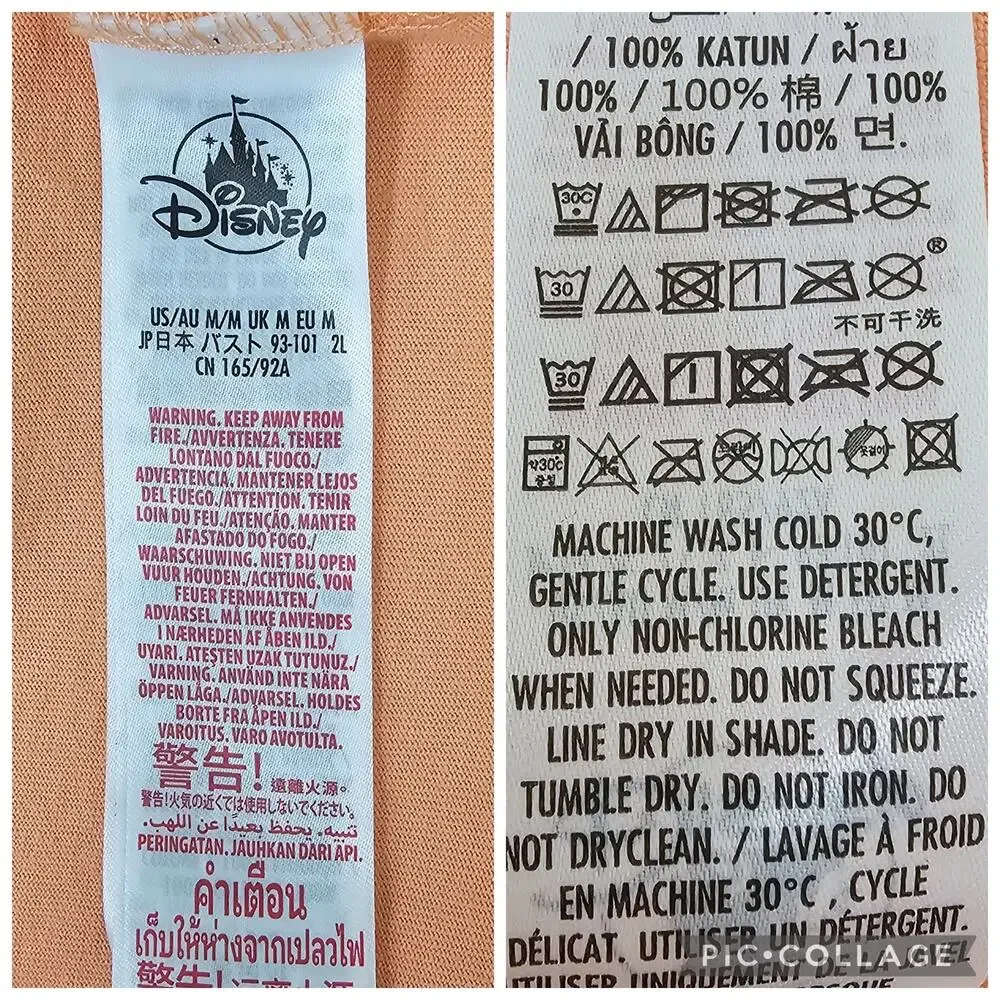 Walt Disney World Spirit Jersey For Adults - Peach Punch - Rose Gold Unisex Sz M